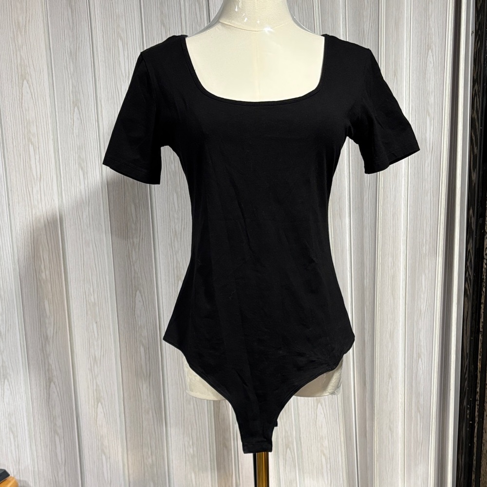 Elegant Black Women's Bodysuit